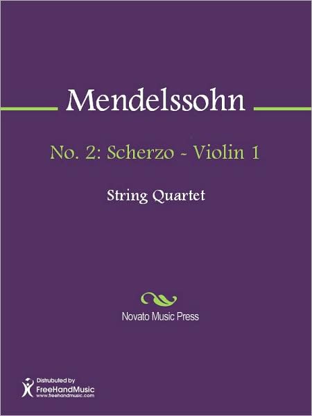 No. 2: Scherzo - Violin 1