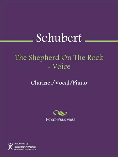 The Shepherd On The Rock - Voice