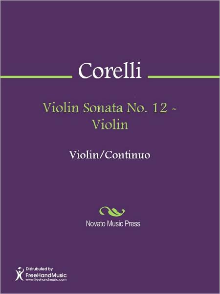 Violin Sonata No. 12 - Violin