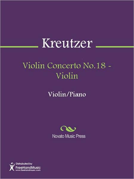 Violin Concerto No.18 - Violin