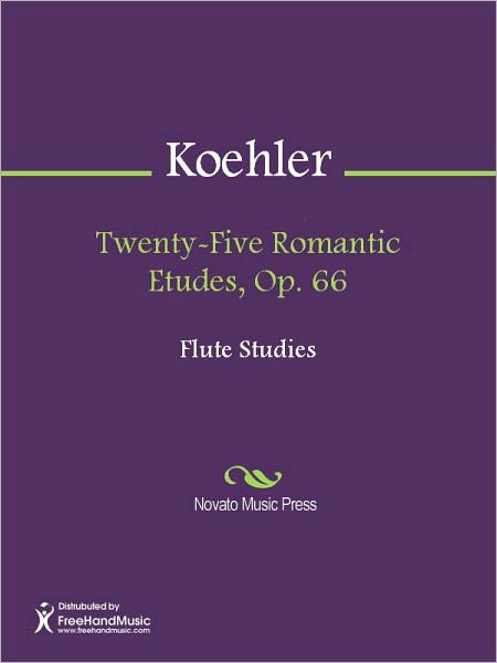 Twenty-Five Romantic Etudes, Op. 66