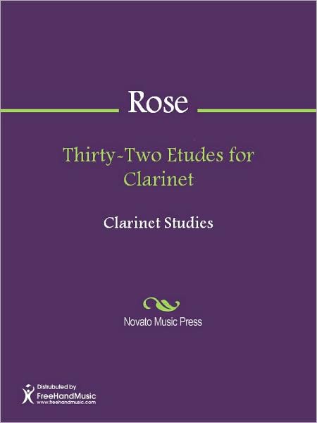Thirty-Two Etudes for Clarinet