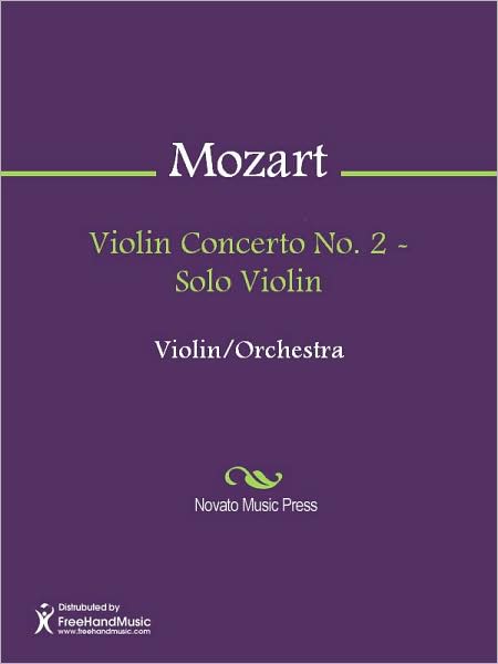 Violin Concerto No. 2 - Solo Violin