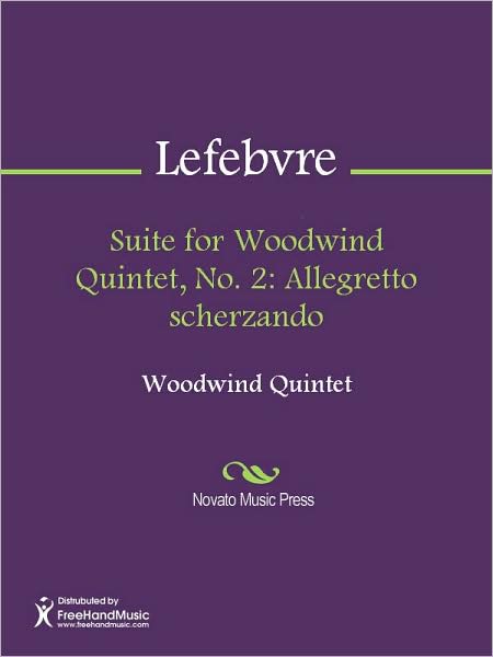Suite for Woodwind Quintet, No. 2: Allegretto scherzando