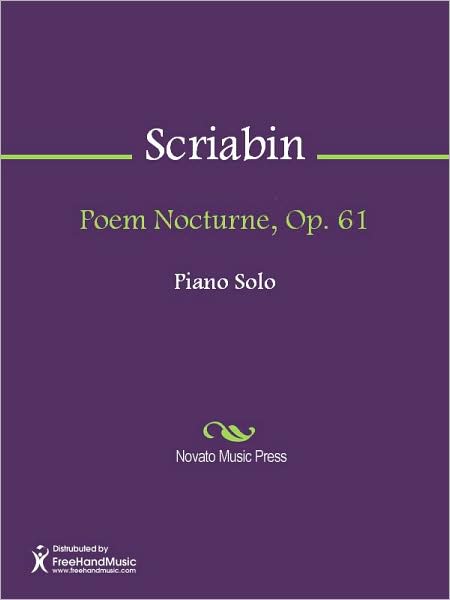 Poem Nocturne, Op. 61