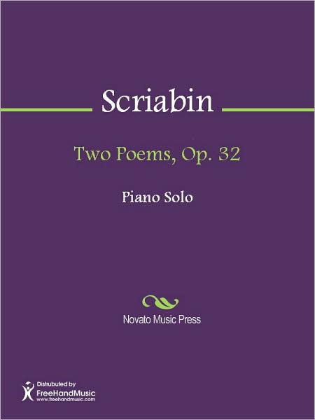 Two Poems, Op. 32