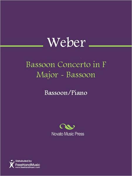 Bassoon Concerto in F Major - Bassoon