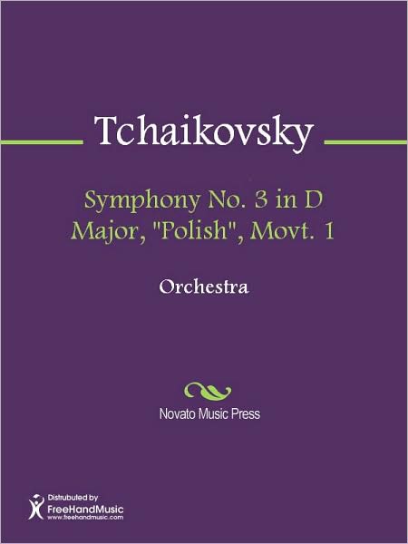 Symphony No. 3 in D Major, "Polish", Movt. 1