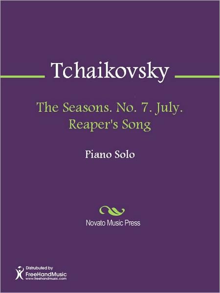 The Seasons. No. 7. July. Reaper's Song