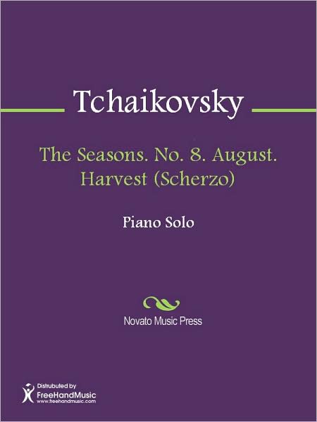The Seasons. No. 8. August. Harvest (Scherzo)