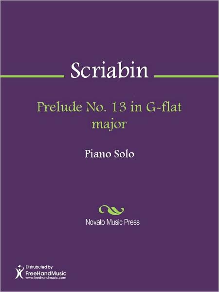 Prelude No. 13 in G-flat major