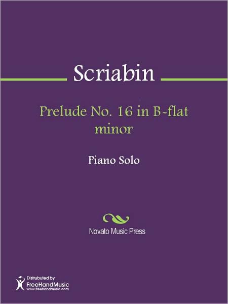 Prelude No. 16 in B-flat minor