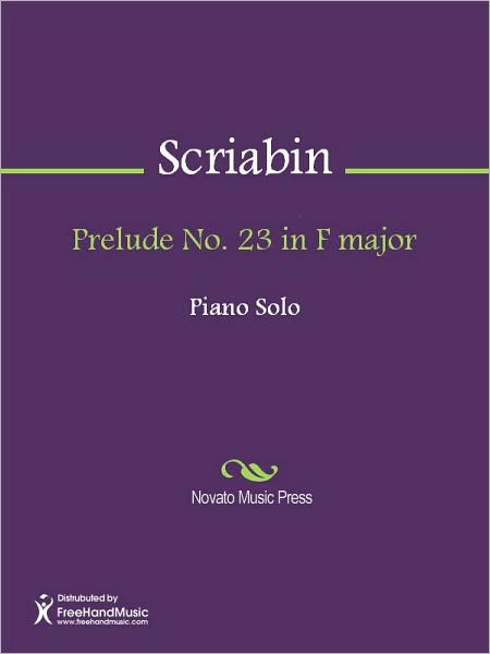 Prelude No. 23 in F major