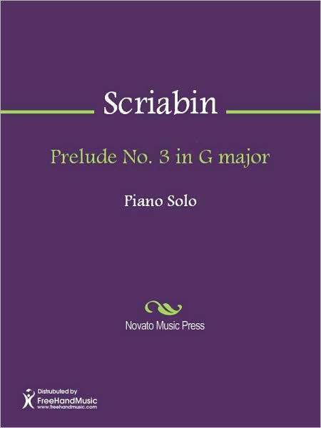 Prelude No. 3 in G major