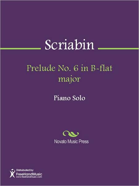 Prelude No. 6 in B-flat major