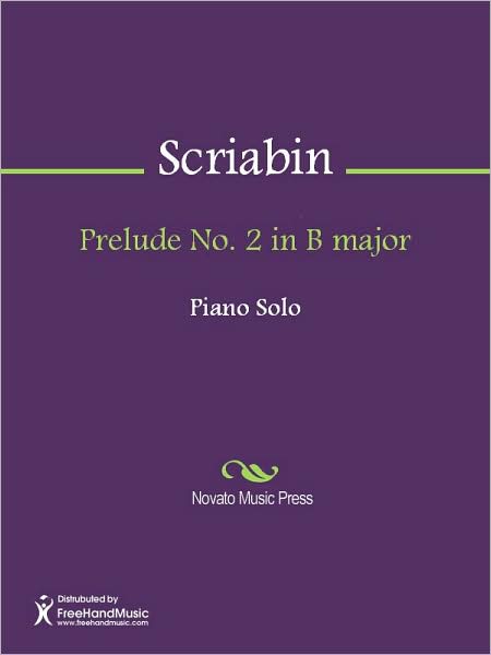 Prelude No. 2 in B major