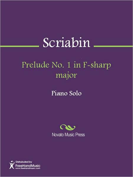 Prelude No. 1 in F-sharp major