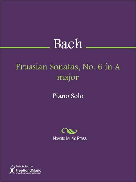 Prussian Sonatas, No. 6 in A major