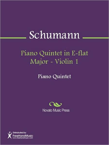 Piano Quintet in E-flat Major - Violin 1
