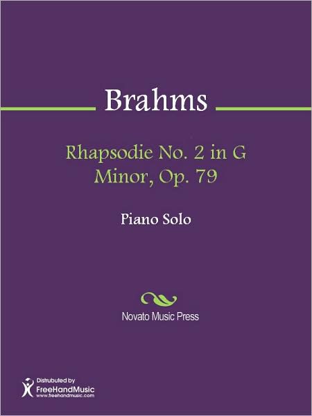 Rhapsodie No. 2 in G Minor, Op. 79