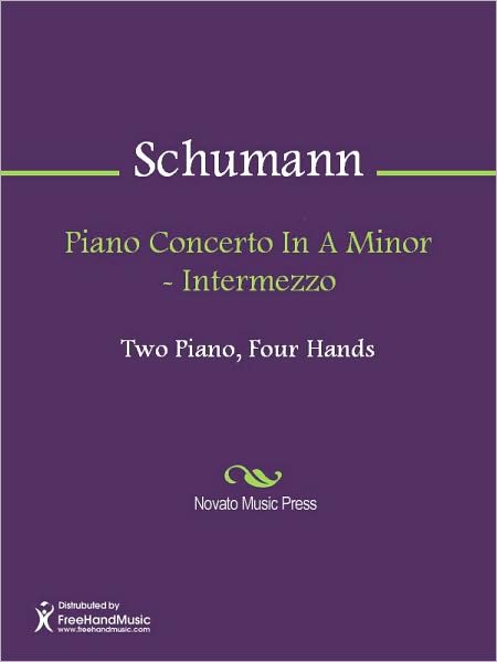 Piano Concerto In A Minor - Intermezzo