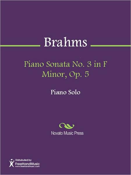Piano Sonata No. 3 in F Minor, Op. 5