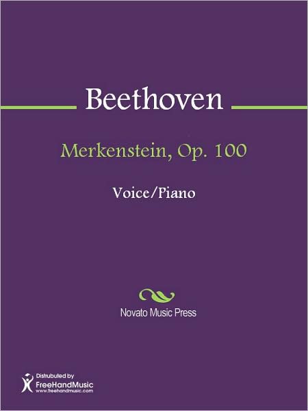 Merkenstein, Op. 100