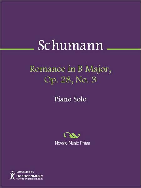Romance in B Major, Op. 28, No. 3
