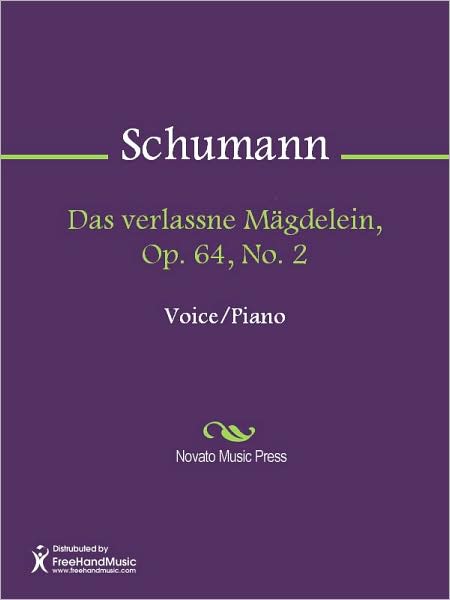 Das verlassne Magdelein, Op. 64, No. 2