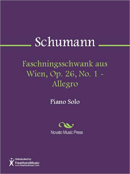 Faschningsschwank aus Wien, Op. 26, No. 1 - Allegro