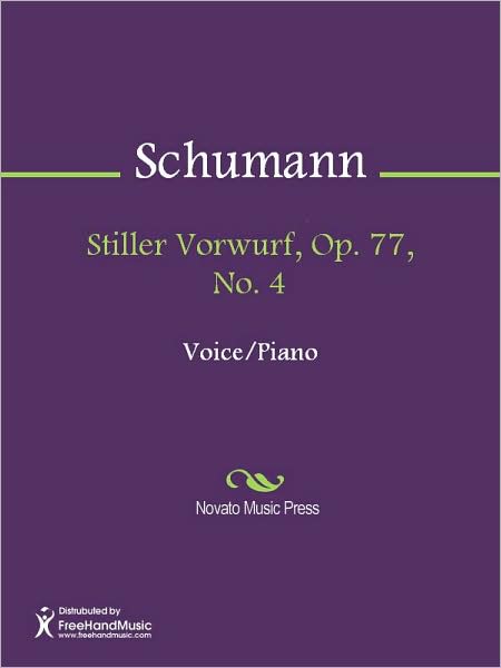 Stiller Vorwurf, Op. 77, No. 4
