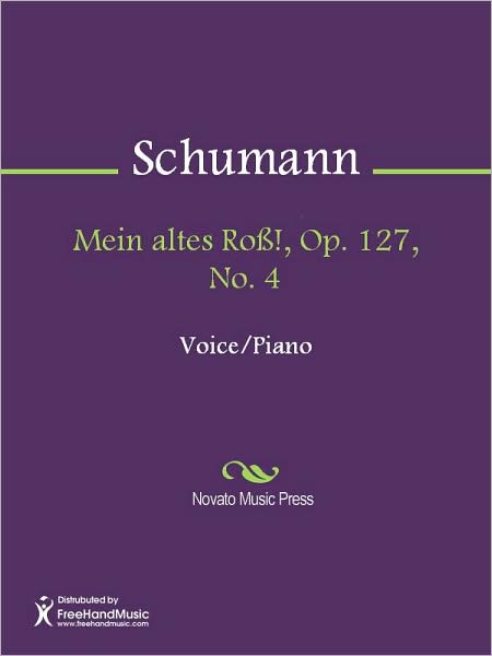 Mein altes Ross!, Op. 127, No. 4