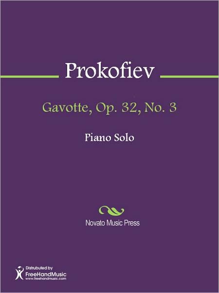 Gavotte, Op. 32, No. 3