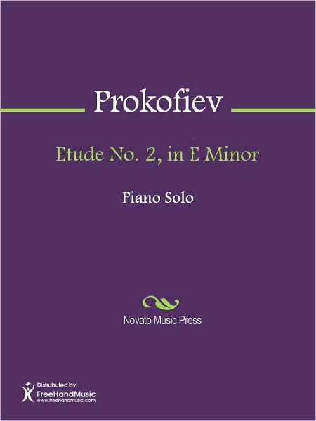 Etude No. 2, in E Minor