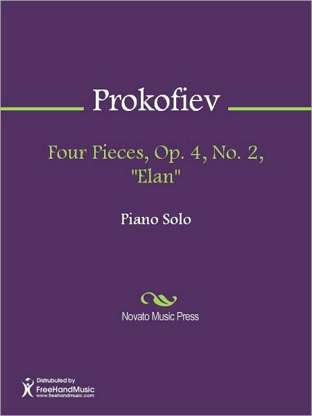 Four Pieces, Op. 4, No. 2,