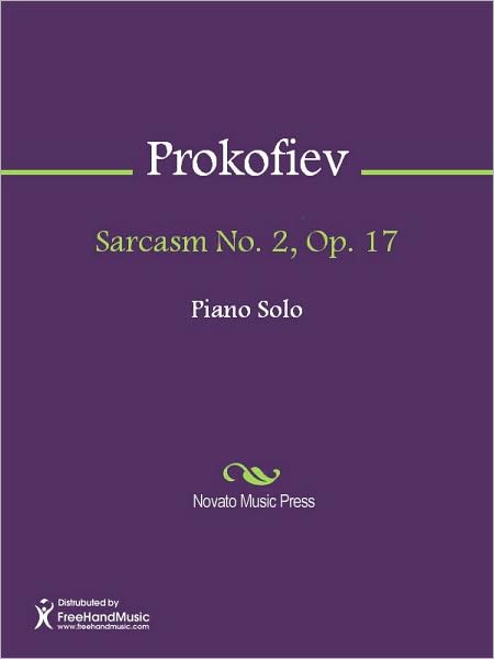 Sarcasm No. 2, Op. 17