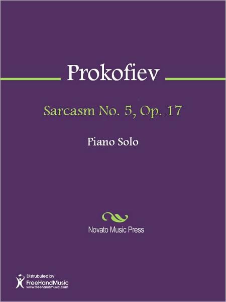 Sarcasm No. 5, Op. 17