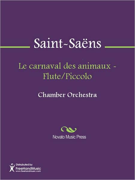 Le carnaval des animaux - Flute/Piccolo