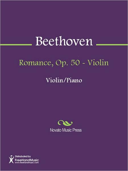Romance, Op. 50 - Violin