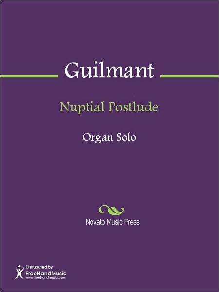 Nuptial Postlude