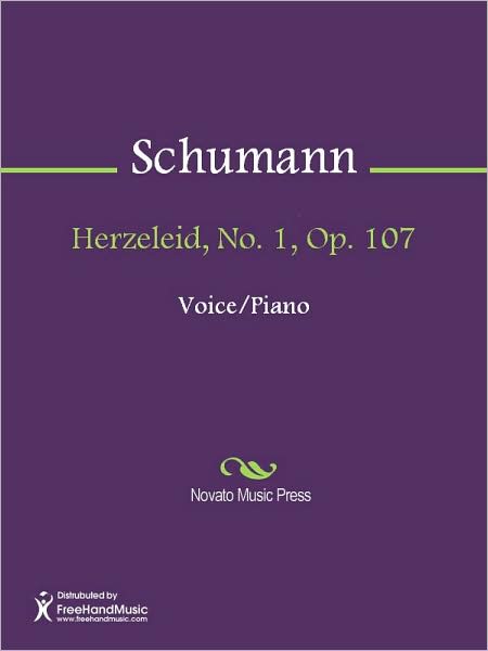 Herzeleid, No. 1, Op. 107