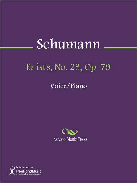 Er ist's, No. 23, Op. 79