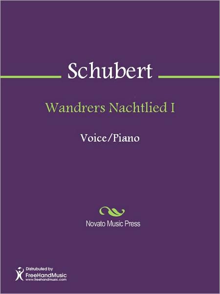 Wandrers Nachtlied I