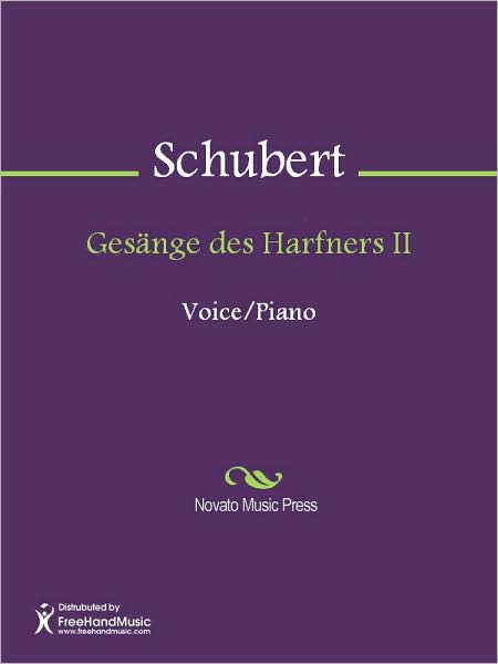Gesange des Harfners II
