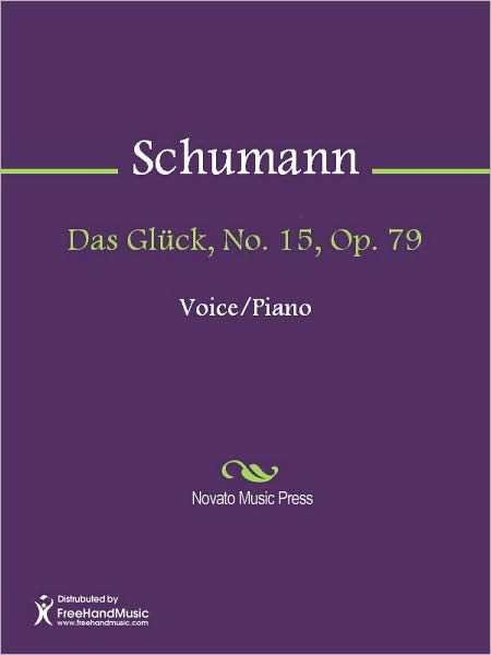 Das Gluck, No. 15, Op. 79