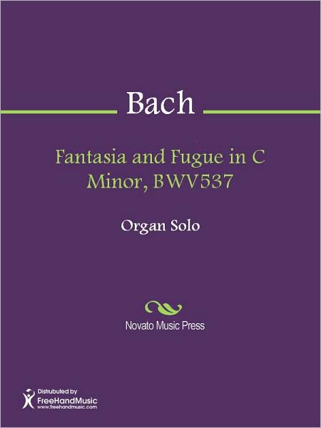 Fantasia and Fugue in C Minor, BWV537