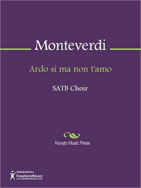 Ardo si ma non t'amo