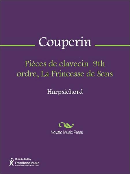Pieces de clavecin 9th ordre, La Princesse de Sens