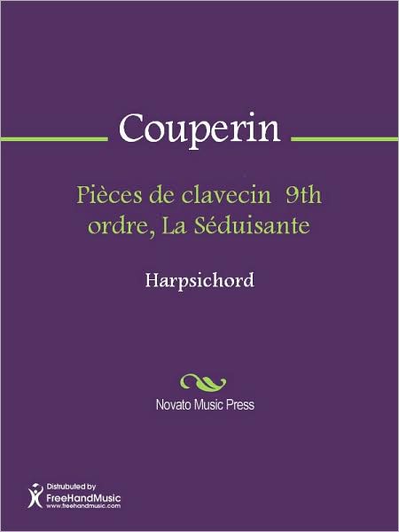 Pieces de clavecin 9th ordre, La Seduisante