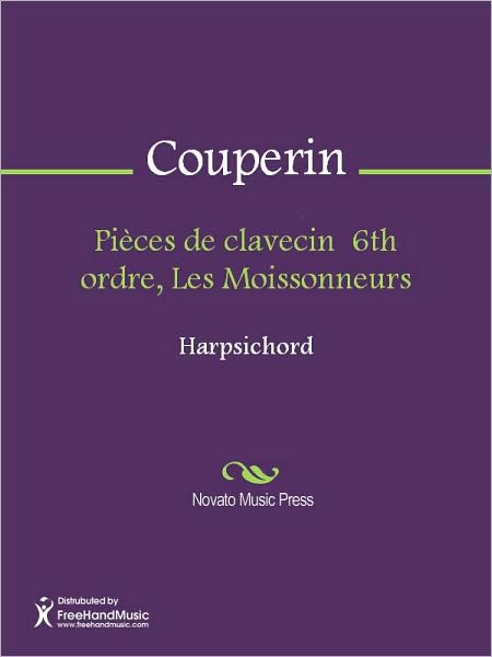 Pieces de clavecin 6th ordre, Les Moissonneurs